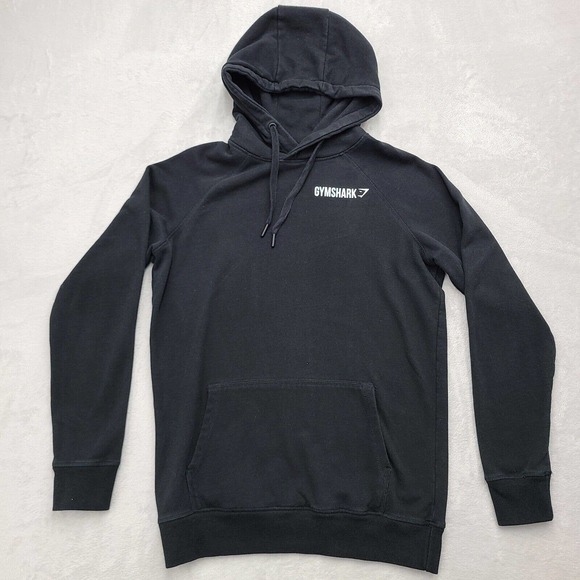 Gymshark Other - Gymshark Hoodie Mens Medium Black Exercise Workout Training Pullover Sweatshirt